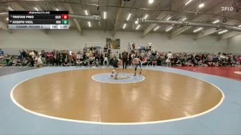 120 lbs Champ. Round 3 - Tristan Pino, Sand Creek vs Joseph Vigil, Prairie View