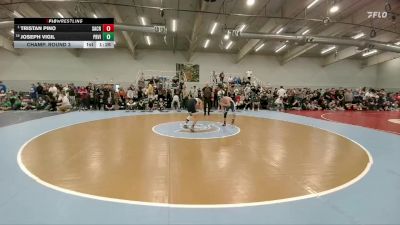 120 lbs Champ. Round 3 - Tristan Pino, Sand Creek vs Joseph Vigil, Prairie View