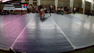 150 lbs Cons. Round 2 - Zach Benson, Colorado vs Stephen Semken, Arizona