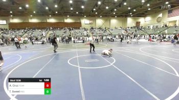 83 lbs Semifinal - Arcadius Cruz, Team Aggression vs Tyler Sweet, Red Wave