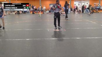 95/101 Round 1 - Thomas Perez Iii, Reverence Wrestling Club vs Carter Lirgg, Mighty Warriors Wrestling Acad