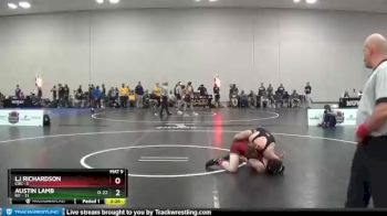 165 lbs Quarters & 1st Wb (16 Team) - LJ Richardson, Coe vs Austin Lamb, RIT