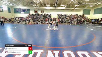 152 lbs Consi Of 8 #2 - Nate Ruff, Plymouth vs Kaevryal Madison, Concord