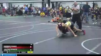 80 lbs Round 4 (6 Team) - Colton Schultz, Olympia vs Andrew Gomez, The Hunt