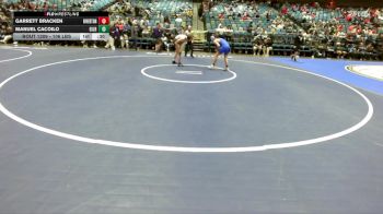 106 lbs Consi Of 16 #1 - Garrett Bracken, Riverton vs MANUEL CACOILO, Gilroy