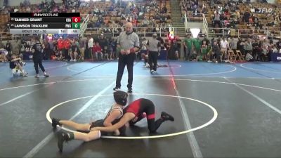 70 lbs Champ. Round 2 - Lawson Traxler, Perrysburg Wresting Club vs Tanner Grant, Chardon