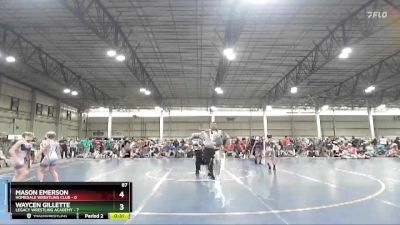 92 lbs Round 2 (4 Team) - Mason Wright, Legacy Wrestling Academy vs Jackson Nelson, Homedale Wrestling Club