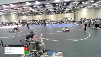 106 lbs Semifinal - Issac Torres, Sunkist Kids/Monster Garage vs Paris Ruiz Ii, Buchanan