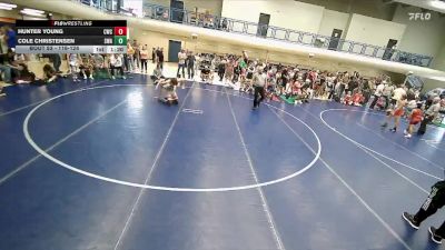 116-126 lbs Round 1 - Hunter Young, Champions Wrestling Club vs Cole Christensen, Sanderson Wrestling Academy