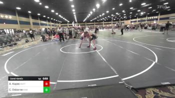 116 lbs Consolation - Andrew Kapec, Buffalo Valley (Pa) vs Chaetton Osborne, King Wrestling