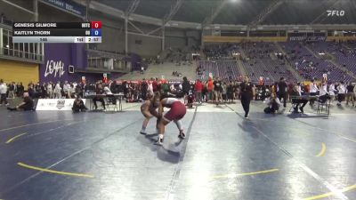 145 lbs Semis (4 Team) - Kaitlyn Thorn, Ottawa University vs Genesis Gilmore, University Of The Cumberlands