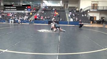 160 lbs Champ. Round 1 - Ayana Medina, Linfield University vs Alana Duggan, Lindenwood University