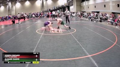 106 lbs Cons. Round 4 - Gunner Dahms, Staley vs Joseph Drewry, Christian Brothers