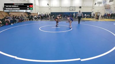 110 lbs Champ. Round 1 - Victor Ozzello, Berkeley vs Morgan Stevens, Shasta