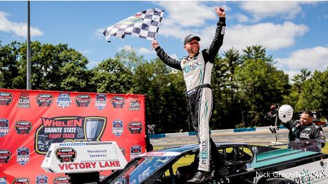 Justin Bonsignore Steals NASCAR Modified Tour Victory At Monadnock