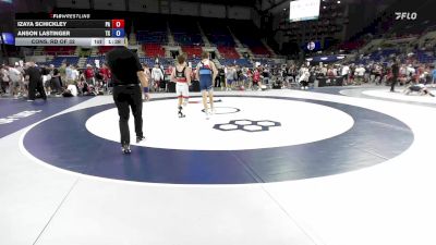120 lbs Cons. Rd Of 32 - Izaya Schickley, PA vs Anson Lastinger, TX