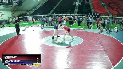 157 lbs 1st Place Match - William Alt, Wyoming vs Laramie Gibson, Alaska