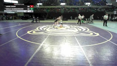 100 lbs Final - Addie Shaw, Indian Land vs Giulia Giammarinaro, Dixie