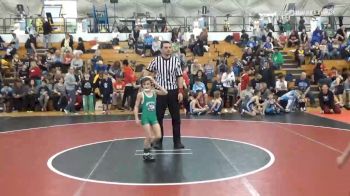 50 lbs Semifinal - Ben Thomson, West Allegheny vs Dominic Baiano, South Fayette