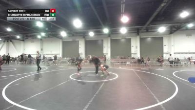 80 lbs Final - Abhisri Vatti, Savage House WC vs Charlotte DiFrancisco, Poway Elite