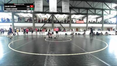 126-140 lbs 3rd Place Match - Owen Carver, Eierman Elite Wrestling vs Caleb Taylor, Edwardsville Wrestling Club