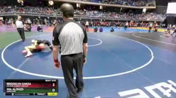 5A 126 lbs Quarterfinal - Mia Alonzo, Hereford vs Brooklyn Garza, La Joya Juarez-Lincoln