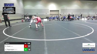 125 lbs Rr Rnd 2 - Ryder Owen, Valiant Prep Wrestling Club vs Jahryzen Pagaragan, Gold Rush Wrestling