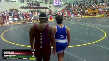 285 lbs Round 1 (16 Team) - Antonio Whitfield, West Laurens vs Kameron Cody, Benedictine Military School