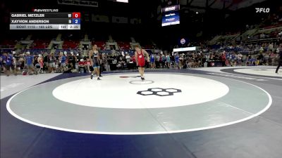 165 lbs Cons. Rd Of 128 - Gabriel Metzler, WI vs Xayvion Anderson, IA