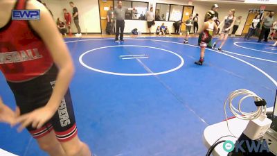 70 lbs Quarterfinal - Seth Glover, Brushy Wrestling Club vs Dallas Williams, Barnsdall Youth Wrestling