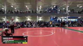 70 lbs Finals (2 Team) - Landon Wilson, Highland vs Easton Beard, Barberton