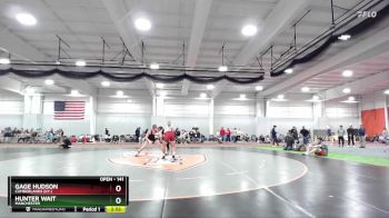 141 lbs Cons. Round 2 - Hunter Wait, Manchester vs Gage Hudson, Cumberlands (Ky.)