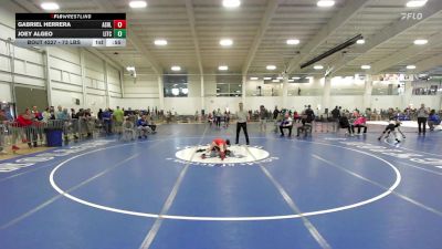 73 lbs Quarterfinal - Gabriel Herrera, Ashland vs Joey Algeo, Litchfield