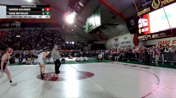 4A 113 lbs Cons. Semi - Gage Reynolds, Snake River vs Hunter Solomon, Marsh Valley