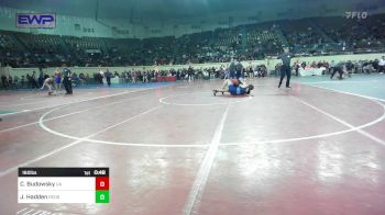 160 lbs Consi Of 16 #2 - Crew Budowsky, Unattached Assassins vs Jacob Hadden, Redskins Wrestling Club