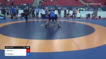 100 lbs Semifinal - Logan Barrett, Minnesota vs Michael Grijalba, California