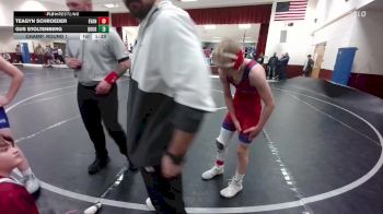 106 lbs Champ. Round 1 - Gus Stoltenberg, Douglas vs Teagyn Schroeder, Evanston