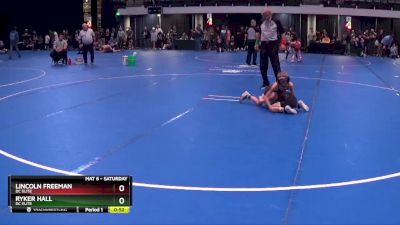 55 lbs Cons. Semi - Lincoln Freeman, DC Elite vs Ryker Hall, DC Elite