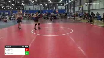 116 lbs Quarterfinal - Taylin Long, The Empire vs Eva Diaz, Immortal Athletics WC