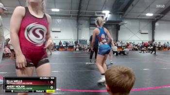 100 lbs Cons. Semi - Ella Wells, The Storm Wrestling Center vs Avery Nolan, The Storm Wrestling Center