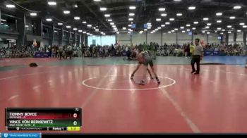 72 lbs Round 5 (6 Team) - Tommy Boyce, PA Silver vs Vince Von Bernewitz, East Coast Elite