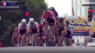 Final 2 Laps Of USA Cycling's 2022 Professional Women's Criterium National Championships