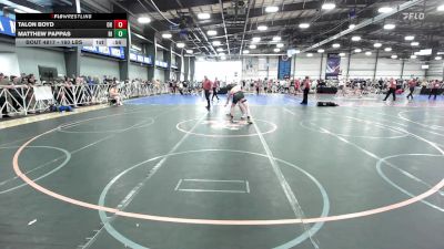 160 lbs Consi Of 32 #2 - Talon Boyd, OH vs Matthew Pappas, RI