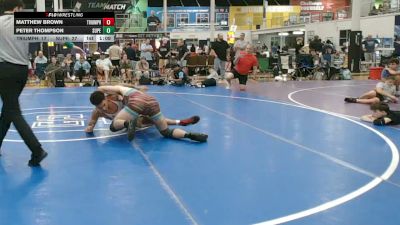 191 lbs Rr Rnd 3 - Matthew Brown, Triumph Maize - HSC vs Peter Thompson, Superior Wrestling - HSC