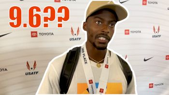 "I'm Capable Of 9.6" -Trayvon Bromell After 3rd Place Finish At USAs