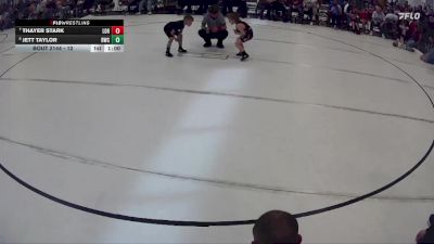 12 lbs Cons. Semi - Jett Taylor, Rocks Wrestling Club vs Thayer Stark, League Of Heroes