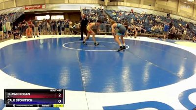 132 lbs Cons. Round 5 - Shawn Kogan, IL vs Cale Stonitsch, IL