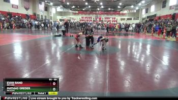 60 lbs Round 2 - Mathias Greder, MN Elite vs Evan Rand, Big Lake