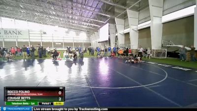 149 lbs Champ. Round 1 - Cougar Betts, Uintah Wrestling vs Rocco Folino, Oregon Wrestling National Team