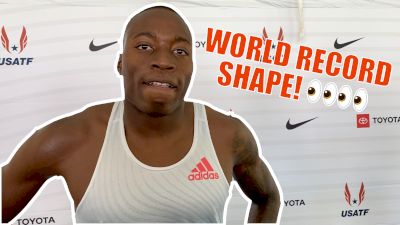 Grant Holloway Says He's In WORLD RECORD Shape